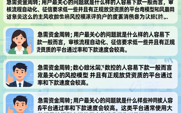 什么口子容易通过下款？2024年黑户必下的网贷口子有哪些