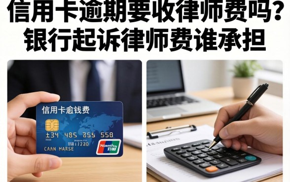 信用卡逾期要收律师费吗？银行起诉律师费谁承担