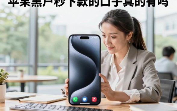 苹果黑户秒下款的口子真的有吗，苹果手机黑户哪里能秒下款