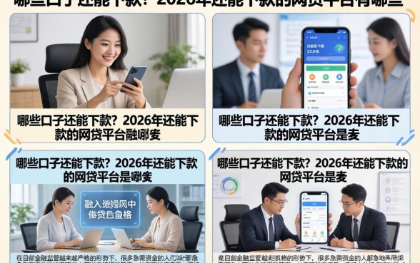 哪些口子还能下款?2026年还能下款的网贷平台有哪些
