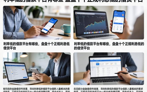利率低的借款平台有哪些,盘点十个正规利息低的借贷平台