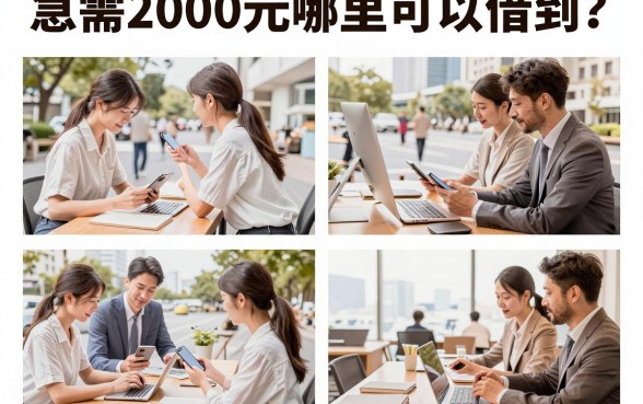 急需2000元哪里可以借到？2026年靠谱小额贷款平台推荐