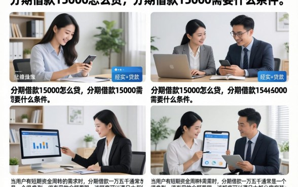 分期借款15000怎么贷，分期借款15000需要什么条件