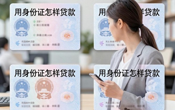用身份证怎样贷款？身份证贷款需要什么条件