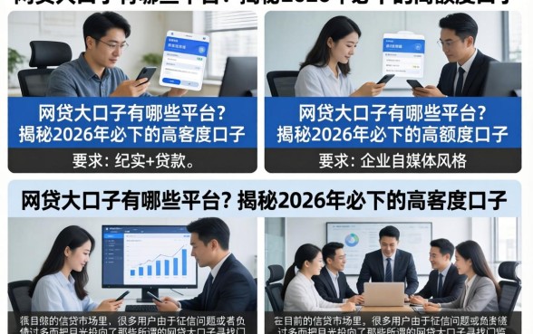 网贷大口子有哪些平台？揭秘2026年必下的高额度口子