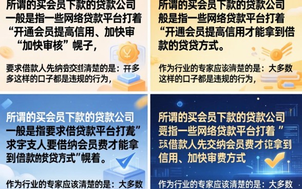 买会员下款的贷款口子是真的吗，需要买会员才能下款的贷款可靠吗