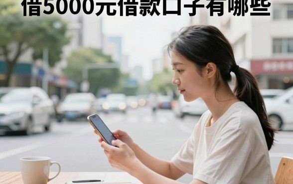 借5000元借款口子有哪些，2024年正规容易通过的贷款推荐