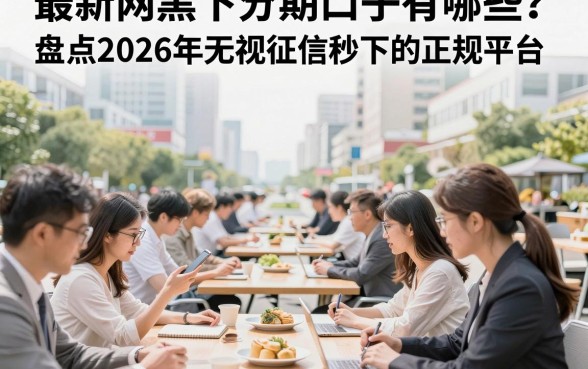 最新网黑必下分期口子有哪些?盘点2026年无视征信秒下的正规平台