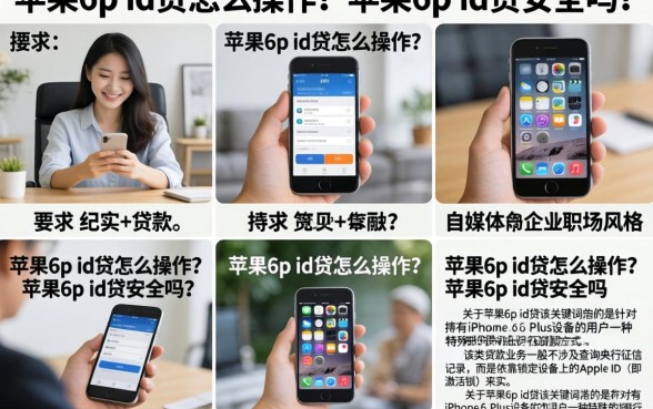 苹果6p id贷怎么操作？苹果6p id贷安全吗？