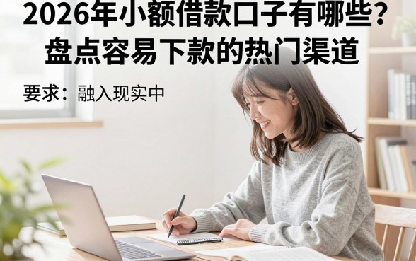 2026年小额借款口子有哪些？盘点容易下款的热门渠道