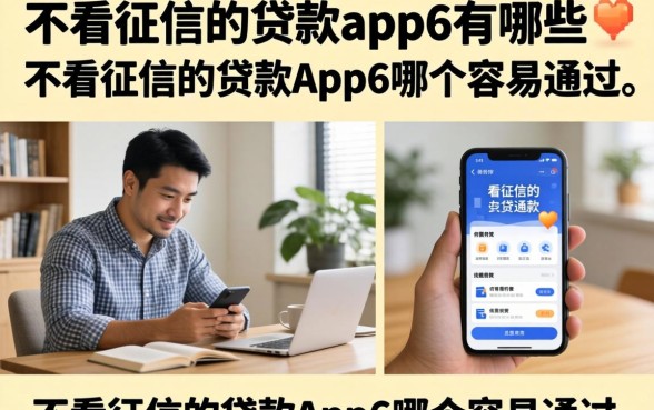 不看征信的贷款app6有哪些，不看征信的贷款app6哪个容易通过
