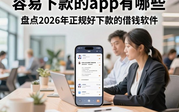 容易下款的app有哪些，盘点2026年正规好下款的借钱软件