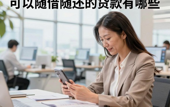可以随借随还的贷款有哪些，哪款正规贷款支持随借随还