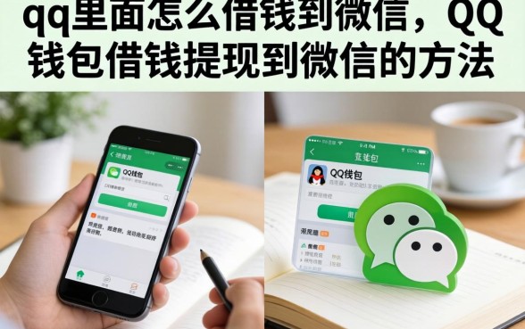 qq里面怎么借钱到微信，QQ钱包借钱提现到微信的方法