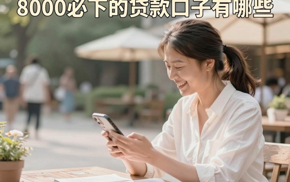 8000必下的贷款口子有哪些，急需借钱哪里可以快速通过审核