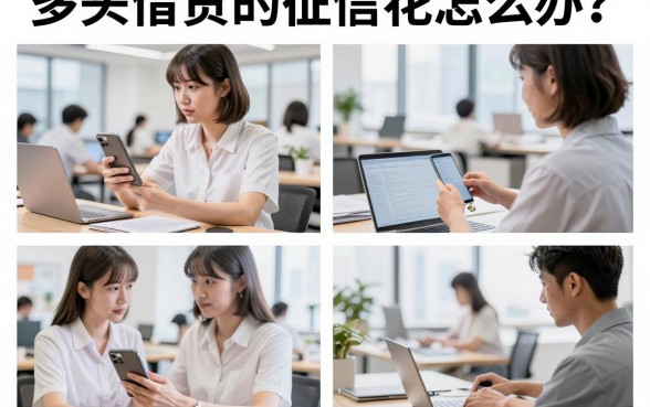 多头借贷的征信花怎么办?如何修复多头借贷导致的征信花?