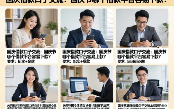 国庆借款口子交流：国庆节哪个借款平台容易下款？