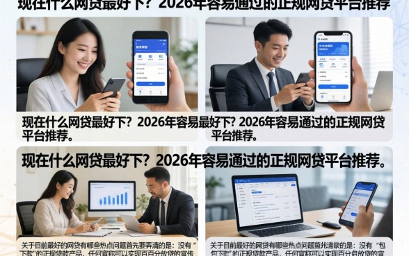 现在什么网贷最好下？2026年容易通过的正规网贷平台推荐
