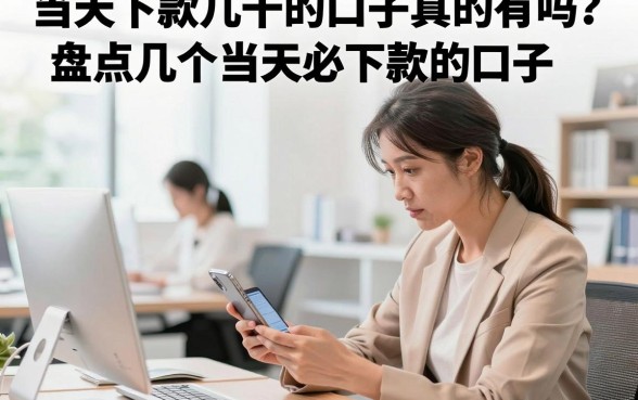 当天下款几千的口子真的有吗？盘点几个当天必下款的口子