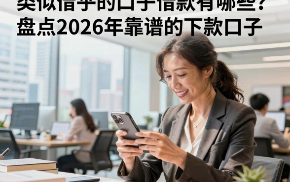 类似借乎的口子借款有哪些?盘点2026年靠谱的下款口子