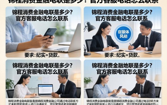 锦程消费金融电联是多少？官方客服电话怎么联系