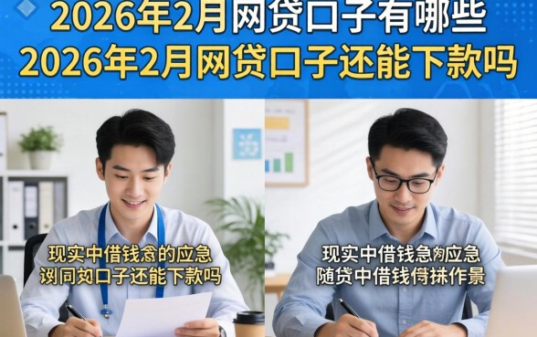 2026年2月网贷口子有哪些，2026年2月网贷口子还能下款吗