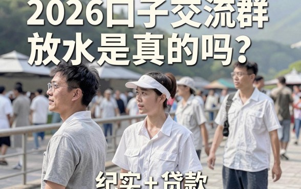 2026口子交流群放水是真的吗？哪里有最新放水口子？