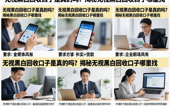 无视黑白回收口子是真的吗?揭秘无视黑白回收口子哪里找
