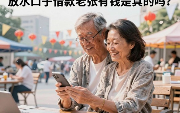 放水口子借款老张有钱是真的吗?2026最新靠谱下款口子推荐