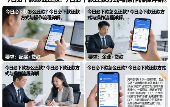 今日必下款怎么还款?今日必下款还款方式与操作流程详解