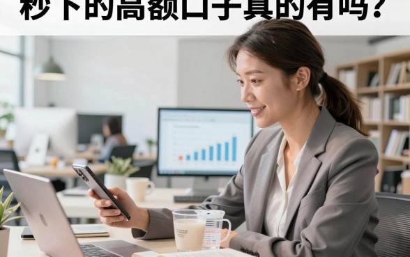 秒下的高额口子真的有吗?2026年最新秒下款的高额口子推荐