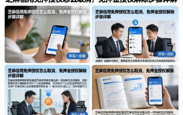 芝麻信用免押授权怎么取消，免押金授权解除步骤详解