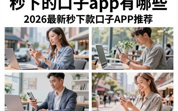 秒下的口子app有哪些,2026最新秒下款口子APP推荐