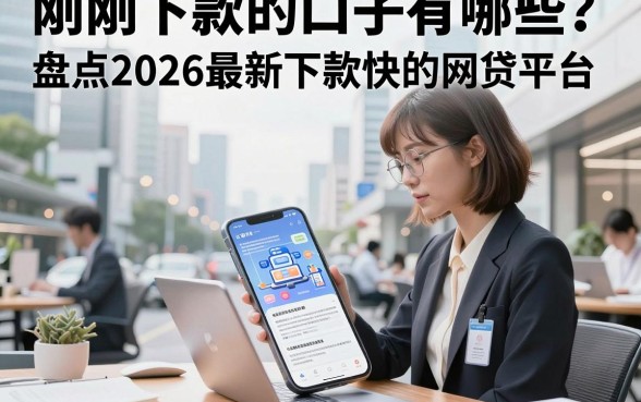 刚刚下款的口子有哪些?盘点2026最新下款快的网贷平台