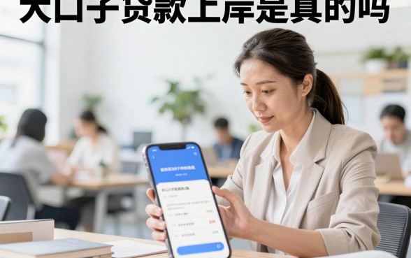 大口子贷款上岸是真的吗，黑户大口子贷款如何快速上岸
