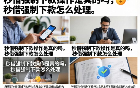 秒借强制下款操作是真的吗，秒借强制下款怎么处理