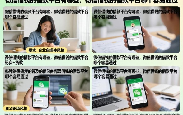 微信借钱的借款平台有哪些，微信借钱的借款平台哪个容易通过