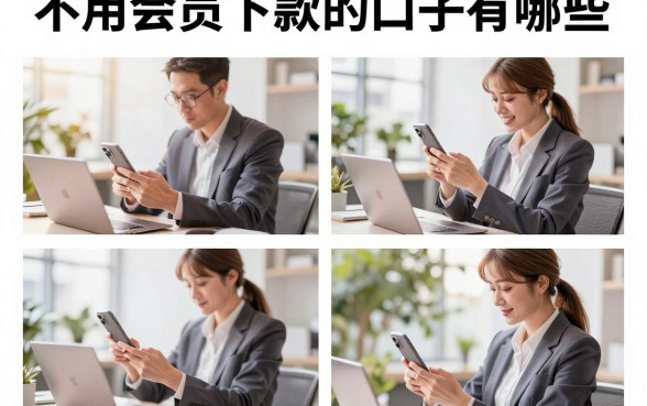 不用会员下款的口子有哪些，盘点真实无需会员秒下款的口子