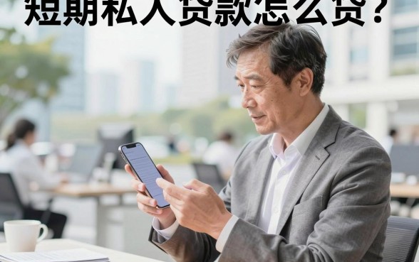 短期私人贷款怎么贷？私人贷款需要什么条件