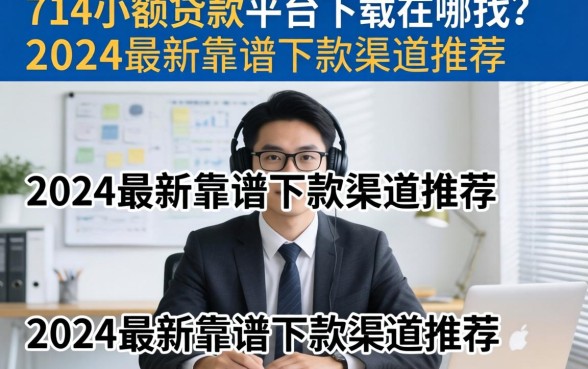 714小额贷款平台下载在哪找？2024最新靠谱下款渠道推荐