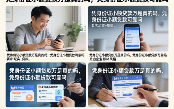 凭身份证小额贷款万是真的吗，凭身份证小额贷款可靠吗
