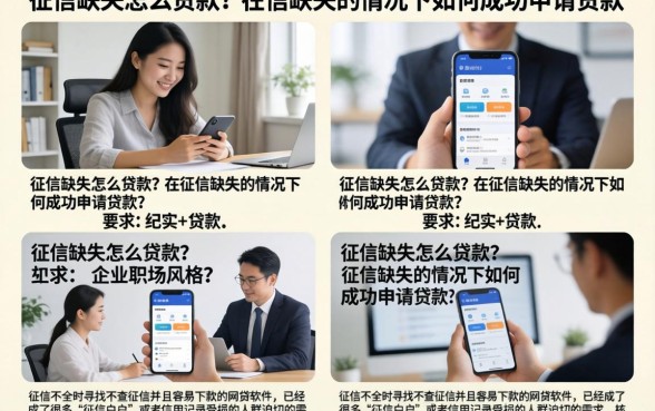 征信缺失怎么贷款？在征信缺失的情况下如何成功申请贷款？