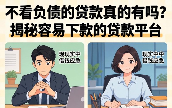 不看负债的贷款真的有吗？揭秘容易下款的贷款平台