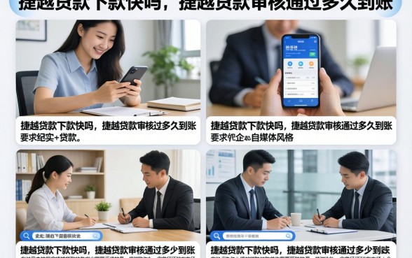 捷越贷款下款快吗，捷越贷款审核通过多久到账