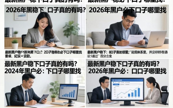 最新黑户稳下口子真的有吗？2026年黑户必下口子哪里找