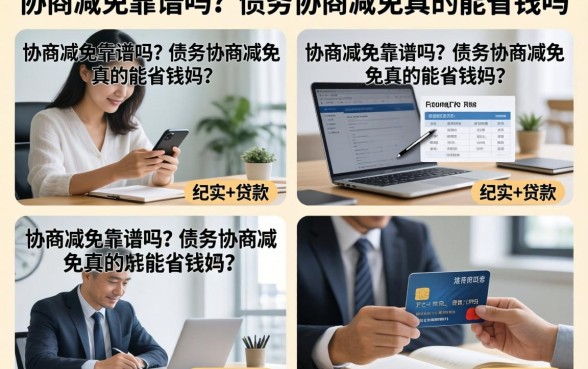 协商减免靠谱吗?债务协商减免真的能省钱吗?