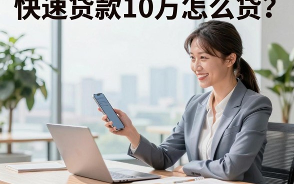 快速贷款10万怎么贷?正规平台当天放款需要什么条件