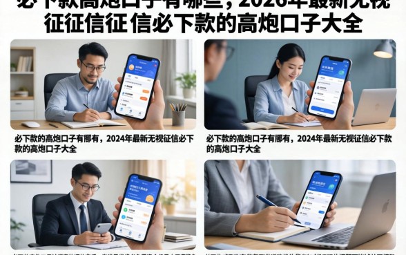 必下款的高炮口子有哪些,2026年最新无视征信必下款的高炮口子大全