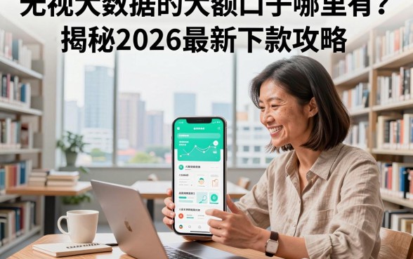 无视大数据的大额口子哪里有？揭秘2026最新下款攻略