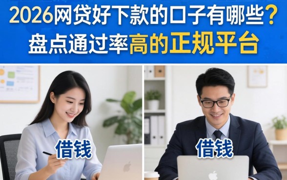 2026网贷好下款的口子有哪些？盘点通过率高的正规平台